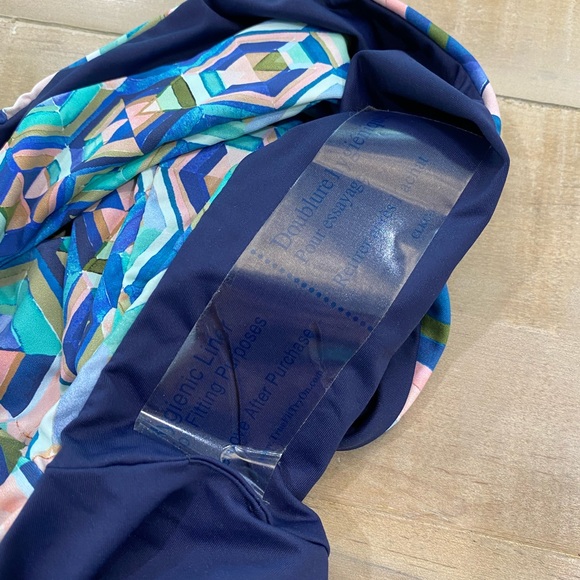 La Blanca Riviera Reversible multicolor Hipster bikini bottom Nwt 16 - Picture 12 of 14